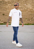 Cotton District COTTON COUTURE T-SHIRT  WHITE