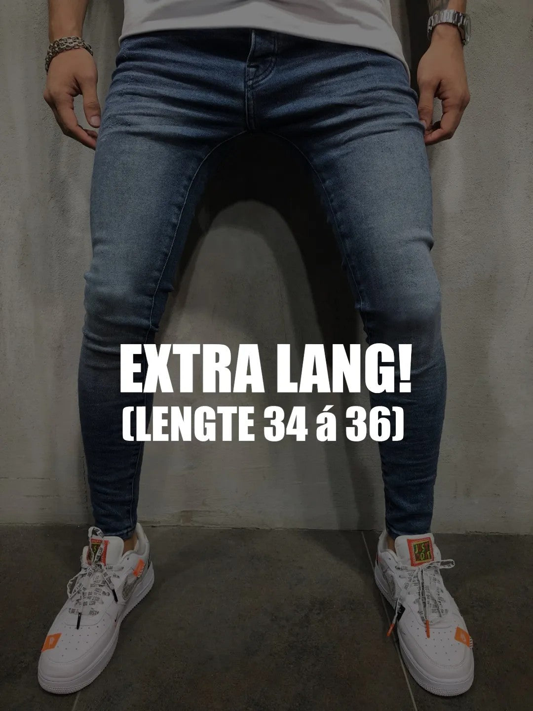 Cotton District COTTON JEANS LONG Jeans BLUE