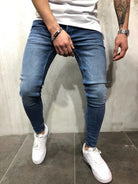 Cotton District COTTON JEANS LONG Jeans BLUE