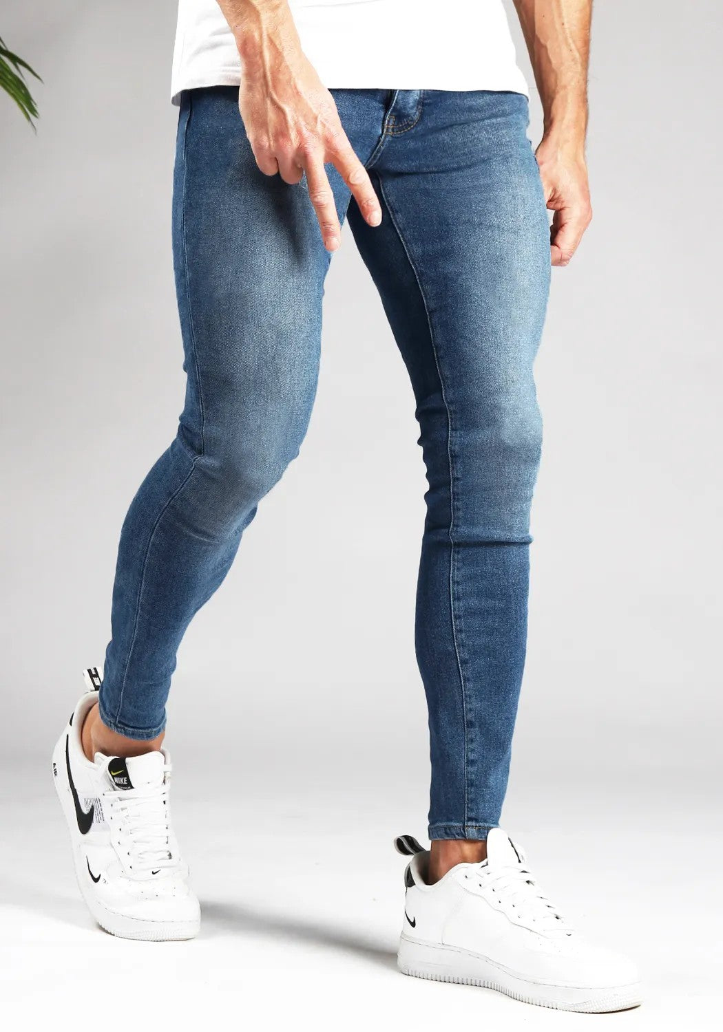 Cotton District COTTON JEANS LONG Jeans BLUE
