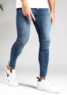 Cotton District COTTON JEANS LONG Jeans BLUE
