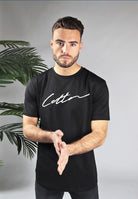 Cotton District COTTON SIGNATURE T-SHIRT  BLACK