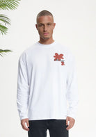 Cotton District CROYEZ BOTANIQUE LONGSLEEVE T-SHIRT Longsleeve WHITE