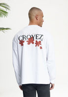 Cotton District CROYEZ BOTANIQUE LONGSLEEVE T-SHIRT Longsleeve WHITE