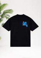 Cotton District CROYEZ BOTANIQUE T-SHIRT T-Shirts BLACK