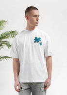 Cotton District CROYEZ BOTANIQUE T-SHIRT T-Shirts WHITE