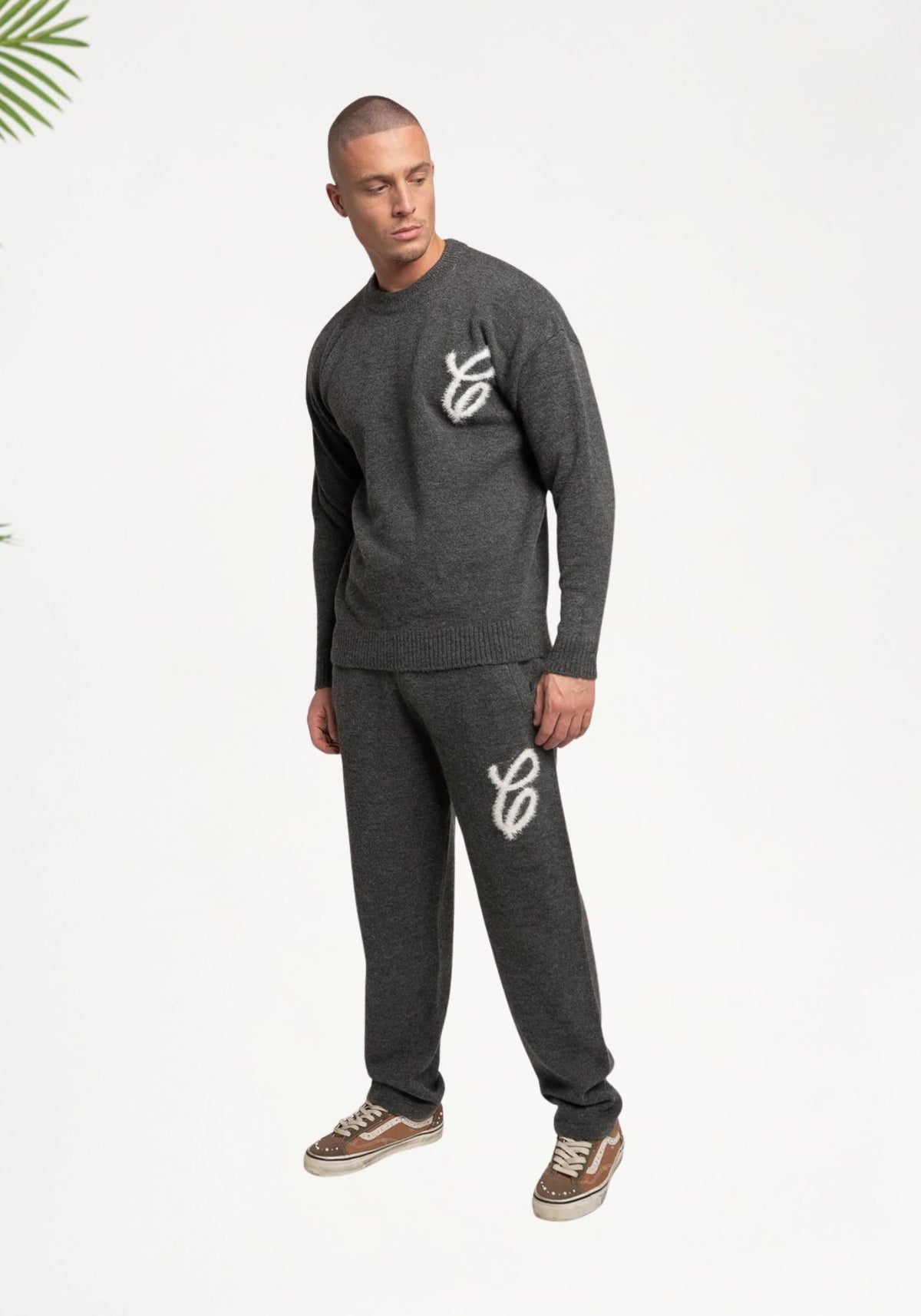 Cotton District CROYEZ FLUFFY ESSENCE KNIT SET Sets ANTRA