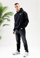 Cotton District CROYEZ FRATERNITE HOODIE  BLACK