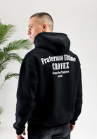 Cotton District CROYEZ FRATERNITE HOODIE  BLACK
