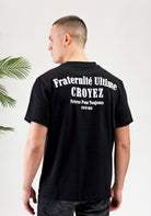 Cotton District CROYEZ FRATERNITE T-SHIRT  BLACK