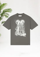 Cotton District CROYEZ MOTEL T-SHIRT T-Shirts WASHED BROWN