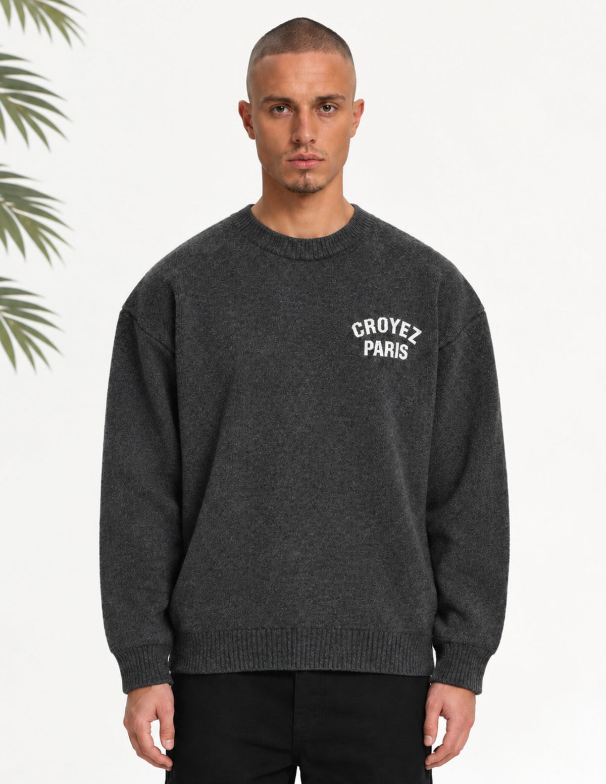 Cotton District CROYEZ PARIS KNIT SWEATER Sweaters ANTRA