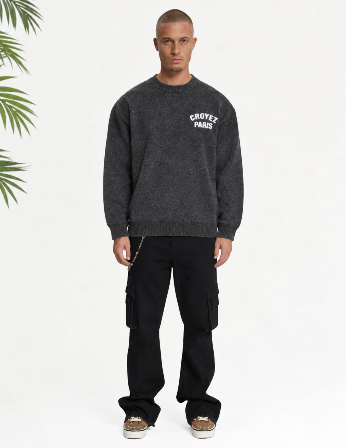 Cotton District CROYEZ PARIS KNIT SWEATER Sweaters ANTRA