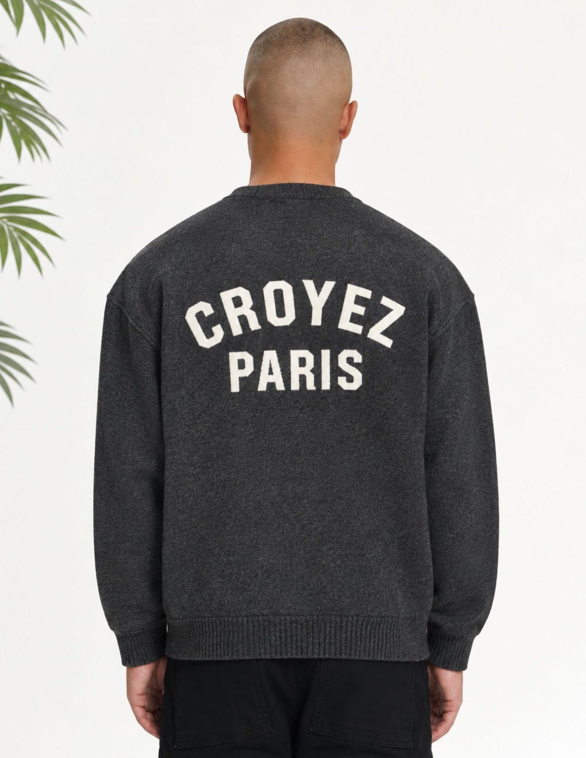Cotton District CROYEZ PARIS KNIT SWEATER Sweaters ANTRA