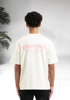 Cotton District CROYEZ WORLDWIDE SUPPLIER T-SHIRT  OFF WHITE