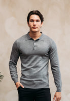 Cotton District CUBAN POLO  GREY