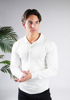 Cotton District CUBAN POLO  WHITE