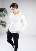 Cotton District CUBAN POLO  WHITE