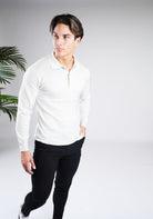 Cotton District CUBAN POLO  WHITE
