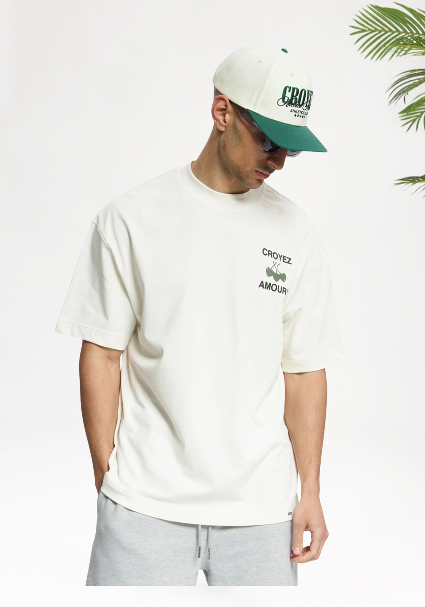 Cotton District Croyez Amour T-shirt T-Shirts OFF WHITE
