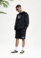 Cotton District Croyez Atelier Windbreaker Jackets & Bodywarmers BLACK
