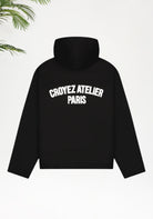 Cotton District Croyez Atelier Windbreaker Jackets & Bodywarmers BLACK
