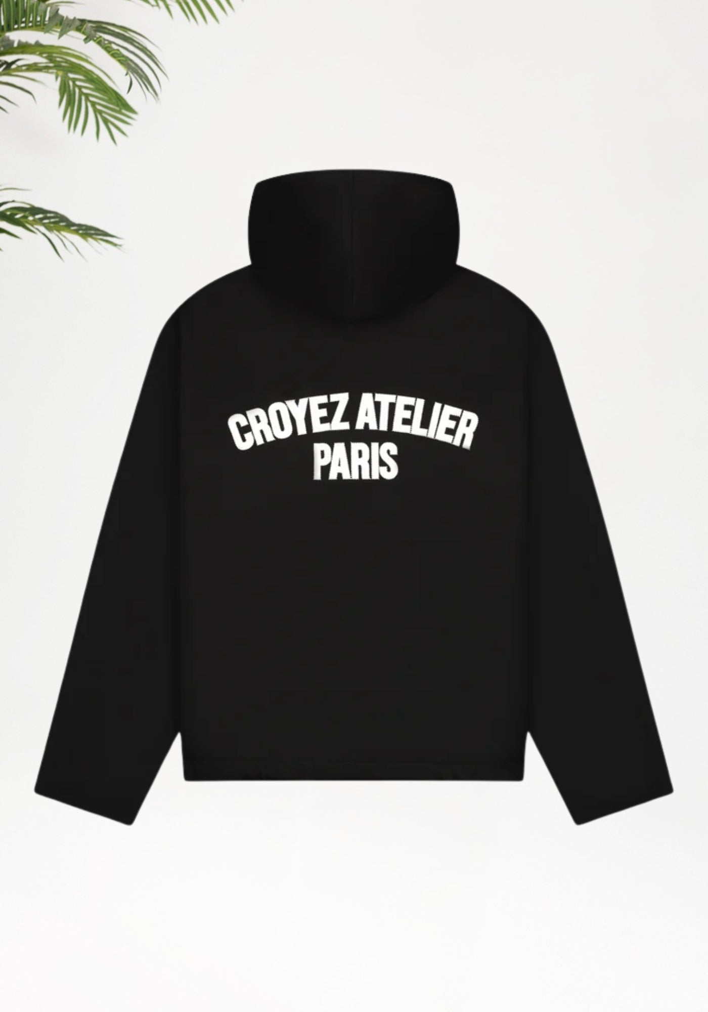 Cotton District Croyez Atelier Windbreaker Jackets & Bodywarmers BLACK