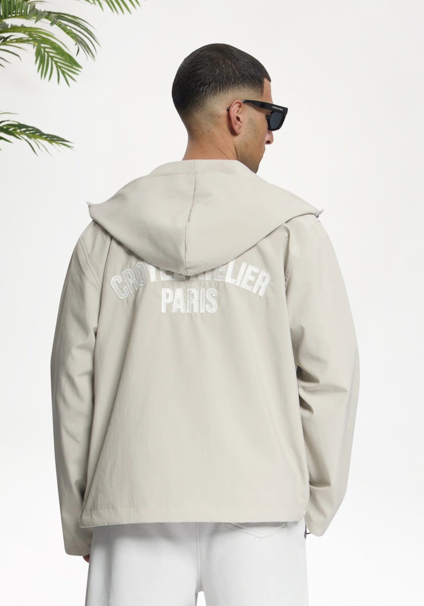 Cotton District Croyez Atelier Windbreaker Jackets & Bodywarmers GREY