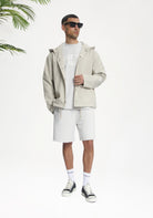 Cotton District Croyez Atelier Windbreaker Jackets & Bodywarmers GREY