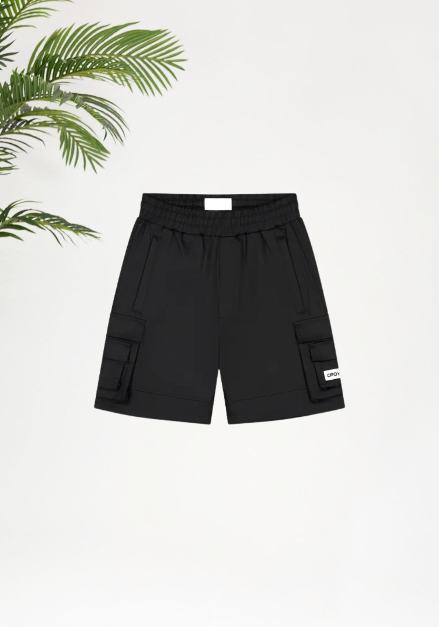 Cotton District Croyez Classic Cargo Shorts Shorts BLACK