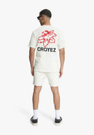 Cotton District Croyez Gardener T-shirt T-Shirts OFF WHITE