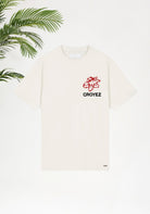 Cotton District Croyez Gardener T-shirt T-Shirts OFF WHITE