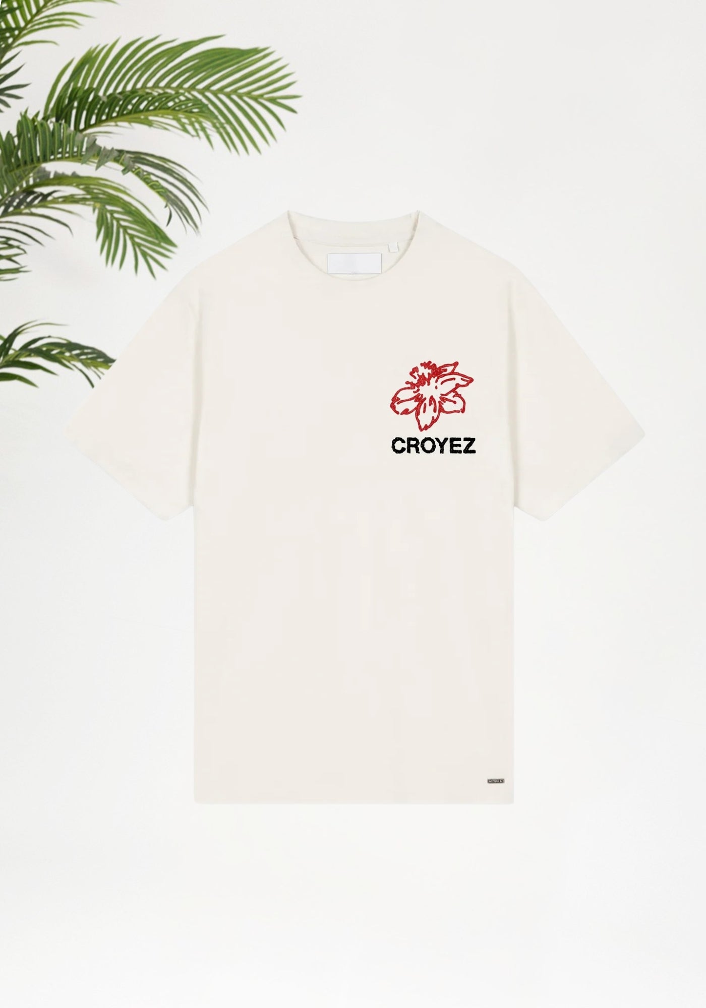 Cotton District Croyez Gardener T-shirt T-Shirts OFF WHITE