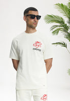 Cotton District Croyez Gardener T-shirt T-Shirts OFF WHITE