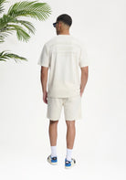 Cotton District Croyez Original Fraternite Shorts Shorts OFF WHITE