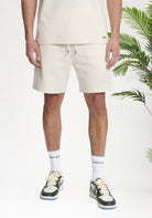 Cotton District Croyez Original Fraternite Shorts Shorts OFF WHITE