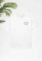 Cotton District Croyez Paris Knit T-shirt T-Shirts WHITE