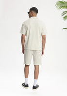 Cotton District Croyez Plisse Shirt T-Shirts OFF WHITE