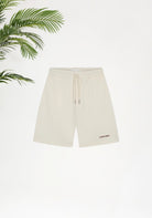 Cotton District Croyez Plisse Shorts Shorts OFF WHITE