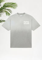 Cotton District Croyez Sprayed Atelier T-shirt T-Shirts GREY