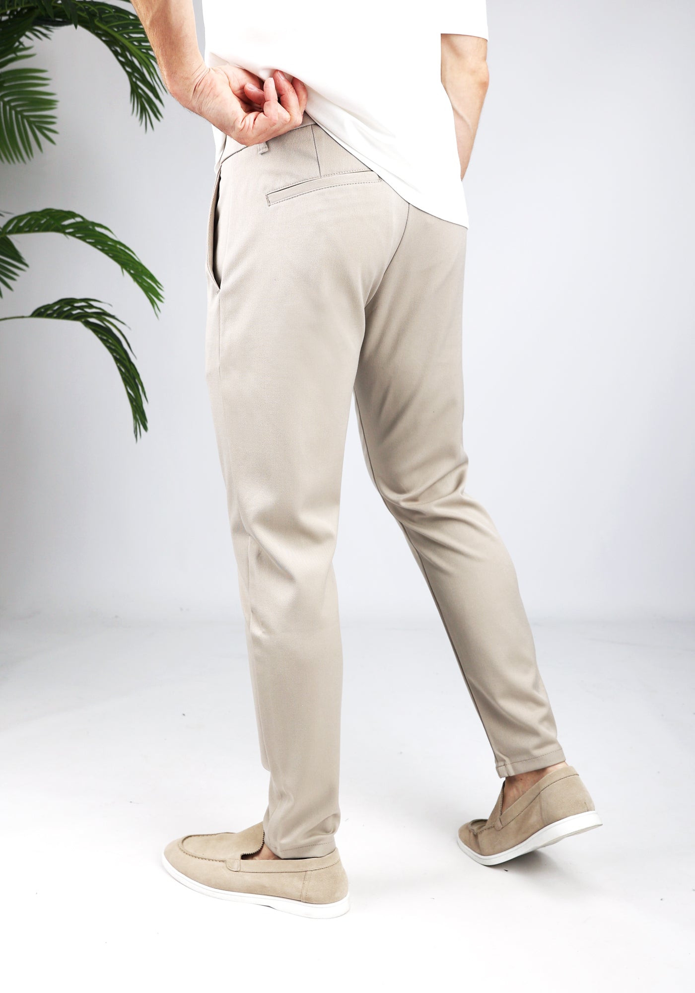 Cotton District DAILY CHINO  BEIGE