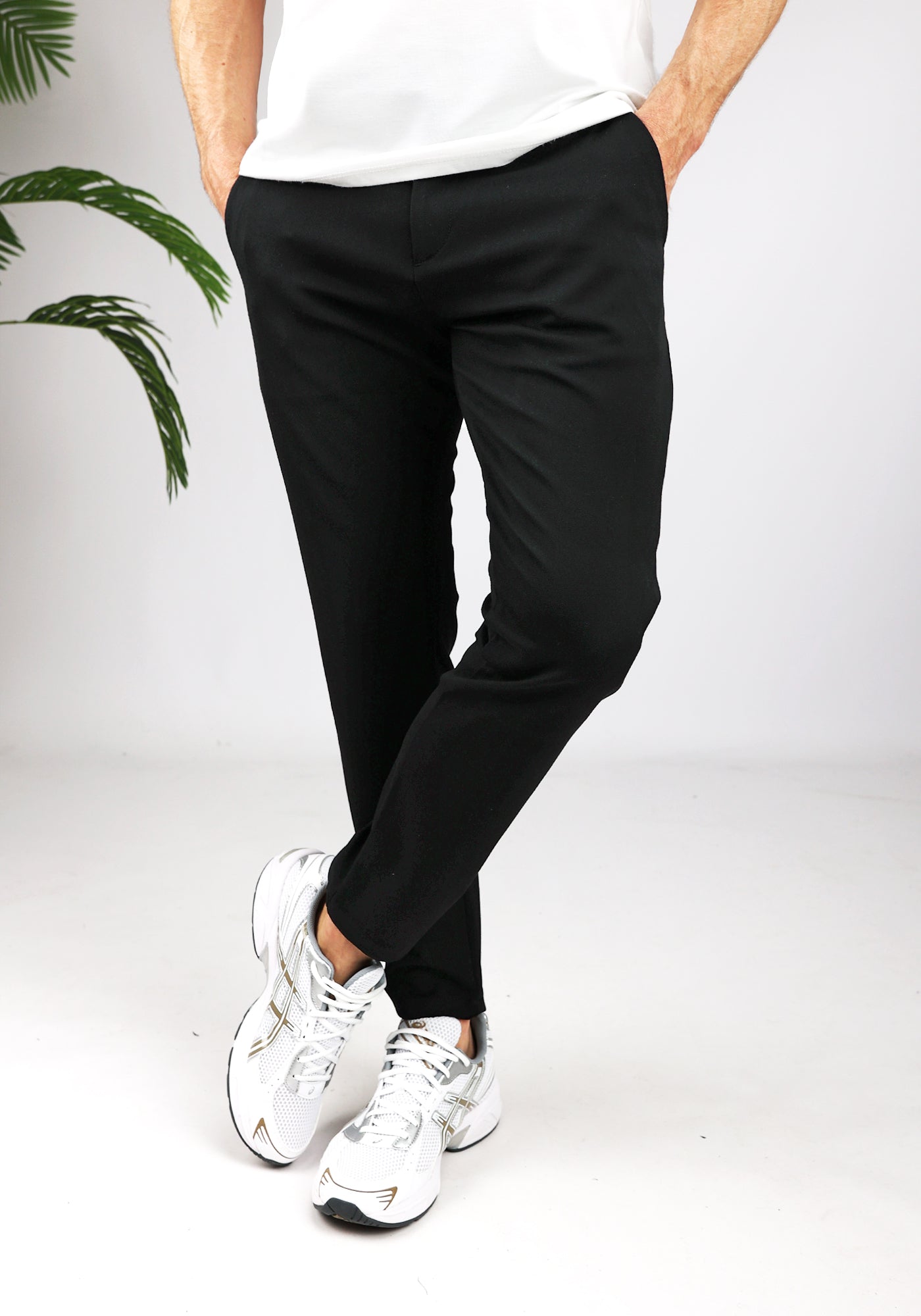 Cotton District DAILY CHINO  BLACK