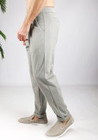 Cotton District DOUBLE PLEATED CHINO  TAUPE