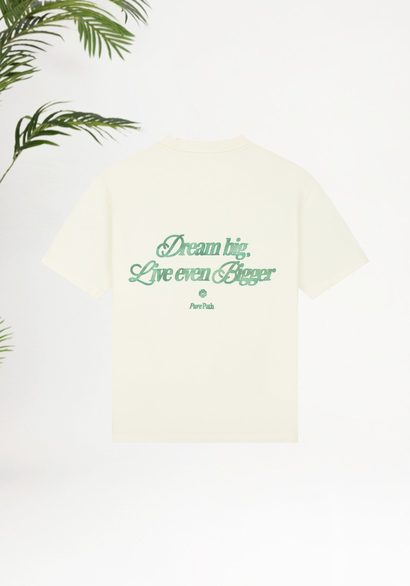 Cotton District Dream Big T-shirt T-Shirts ECRU