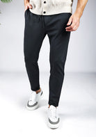 Cotton District EASY CHINO  BLACK