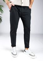 Cotton District EASY CHINO  BLACK