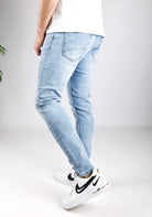 Cotton District EASY FIT JEANS  MID BLUE