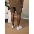 Cotton District ESSENTIAL SHORTS Shorts BROWN