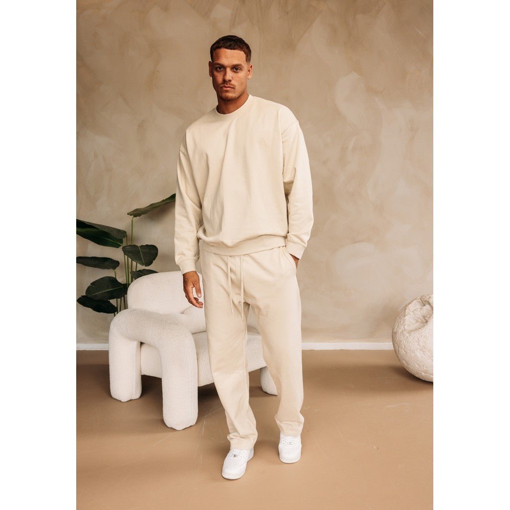 Cotton District ESSENTIAL SWEATER Sets BEIGE
