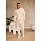 Cotton District ESSENTIAL SWEATER Sets BEIGE